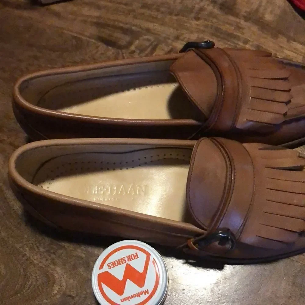Cole Haan Vintage 90’s Camel Strap Kiltie Men’s size 9B